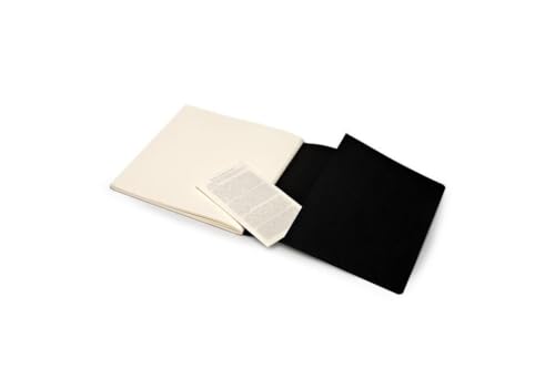 Moleskine Art Sketchbook, Hard Cover, Large (5" x 8.25") Plain/Blank, Black, 104 Pages