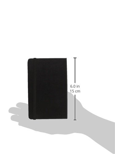 Moleskine Art Sketchbook, Hard Cover, Large (5" x 8.25") Plain/Blank, Black, 104 Pages