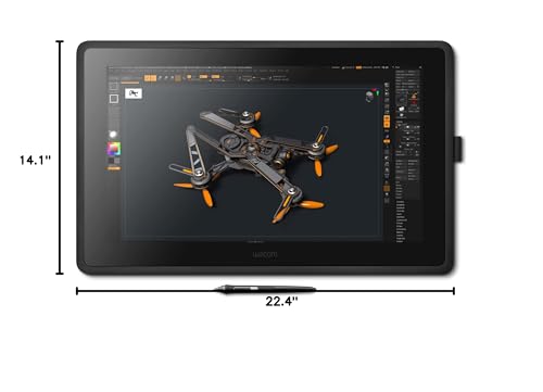 Wacom Cintiq 16 Drawing Tablet with Screen, 15.4" Full HD LCD Display Graphic Arts Tablet Includes Pro Pen 2 w/ Tilt Response, Graphic Design Animation Tablet for Mac, PC