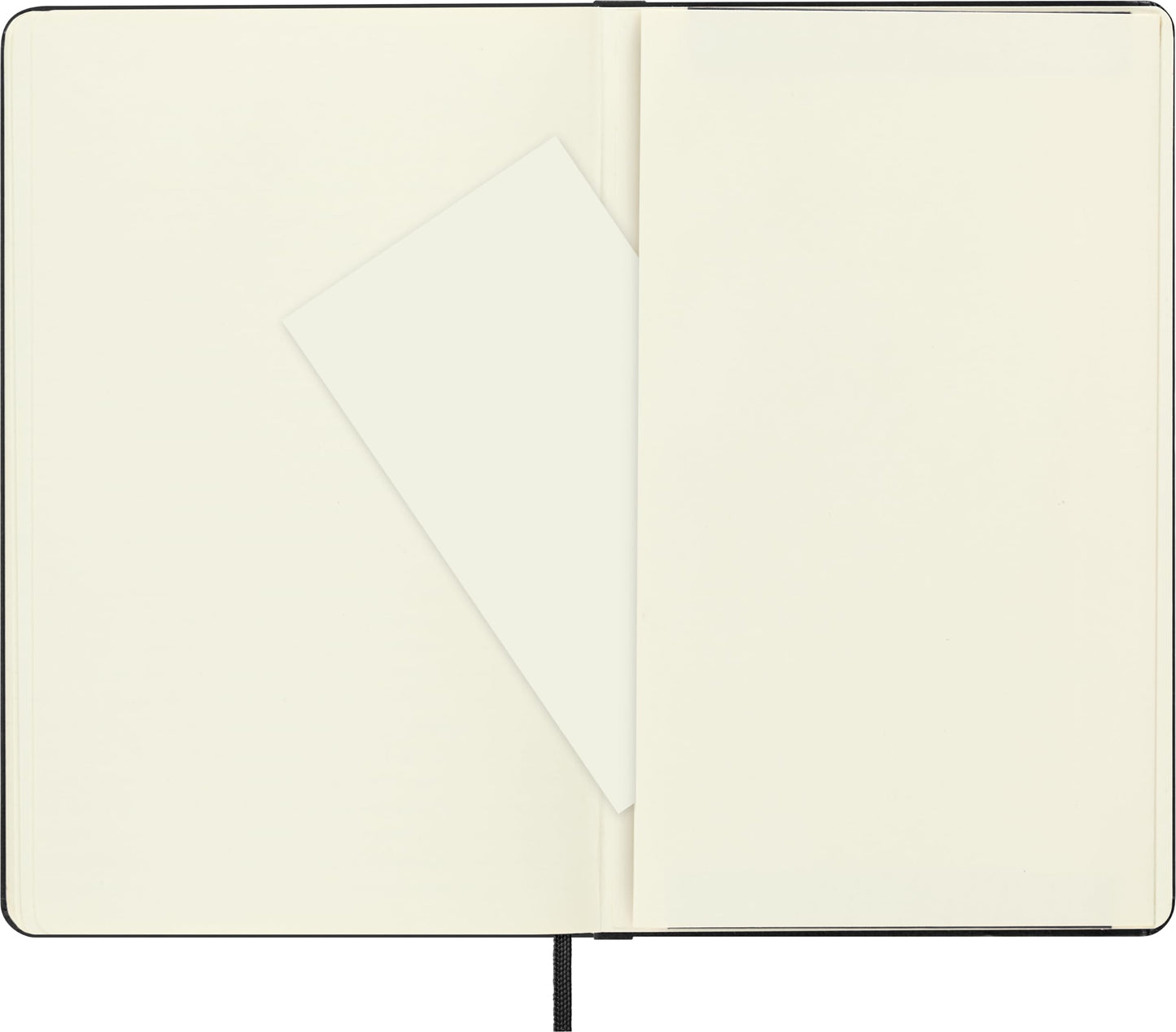 Moleskine Art Sketchbook, Hard Cover, Large (5" x 8.25") Plain/Blank, Black, 104 Pages