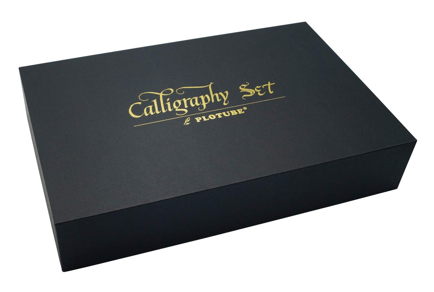 Calligraphy Pen Set – Includes Wooden Dip Pen, Antique Brass Holder, 11 Nibs, 7 Colors Ink Bottles and Beginner's Manual