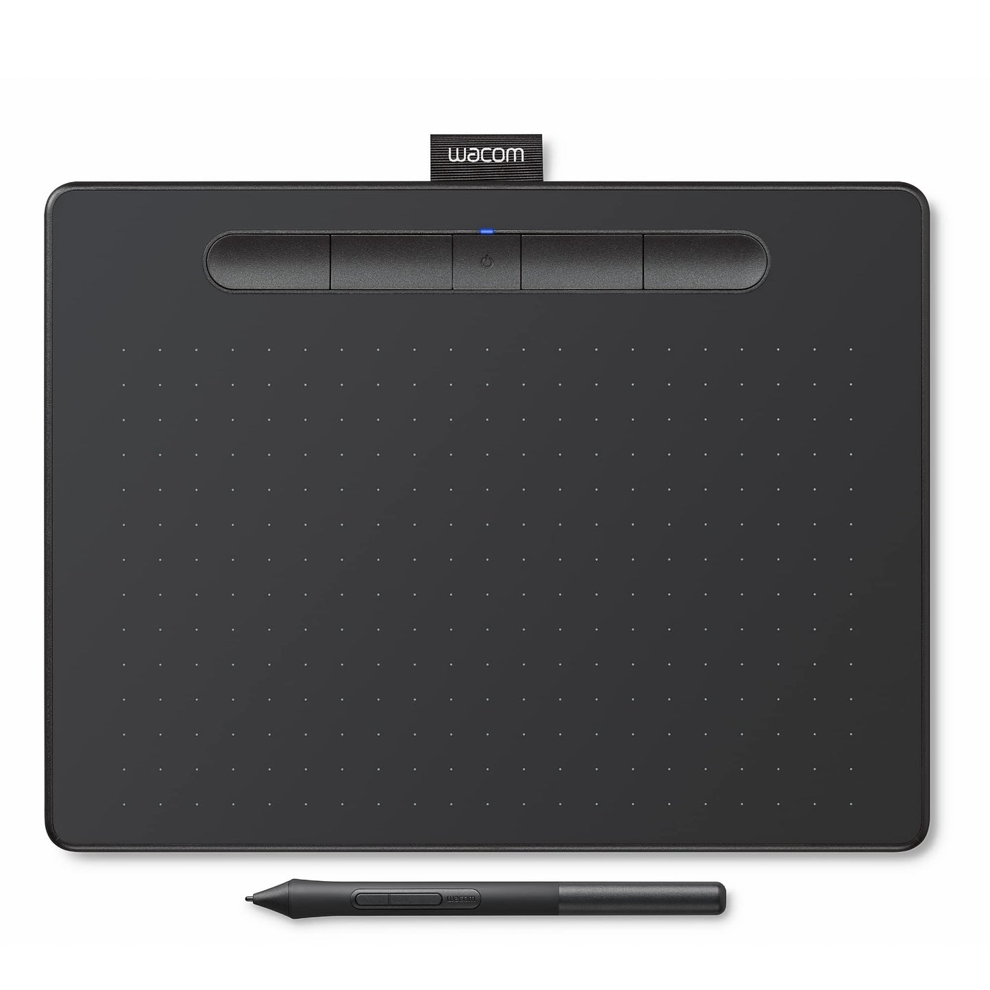 Wacom Intuos Medium Bluetooth Graphics Drawing Tablet, Portable for Teachers, Students and Creators, 4 Customizable ExpressKeys, Compatible with Chromebook Mac OS Android and Windows - Pistachio