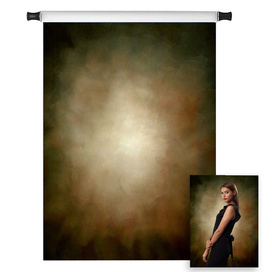 Kate Abstract Photography Backdrops Portrait Phoro Backdrops for Headshot Brown Portrait Photography Studio Props, 5x7ft