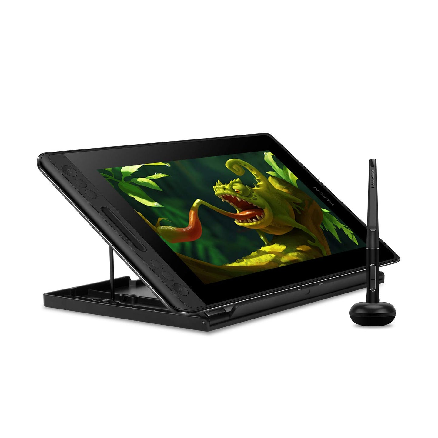 HUION KAMVAS Pro 13 Graphics Drawing Monitor with Stand, Full-Laminated Anti-Glare Screen Battery-Free Stylus 8192 Pen Pressure - 13.3 Inch Pen Tablet Display for Linux, Windows and Mac