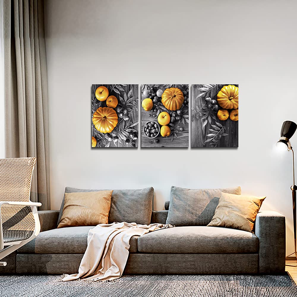 Canvas Wall Art for Living Room Wall Decor for Bedroom Bathroom Black and White Paintings Modern 3 Piece Framed Canvas Art Prints Ready to Hang Inspirational Abstract Blue Pictures Home Decorations