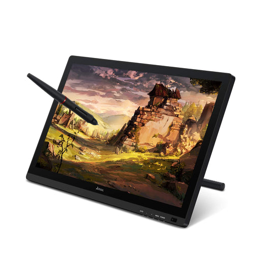 Artisul D22S 21.5 inch Graphic Drawing Tablet with Screen Pen Display, 8192 Levels Pen Sensitivity with 60°Tilt,1920x1080 FHD Graphic Drawing Monitor 100% sRGB Included Adjustable Stand