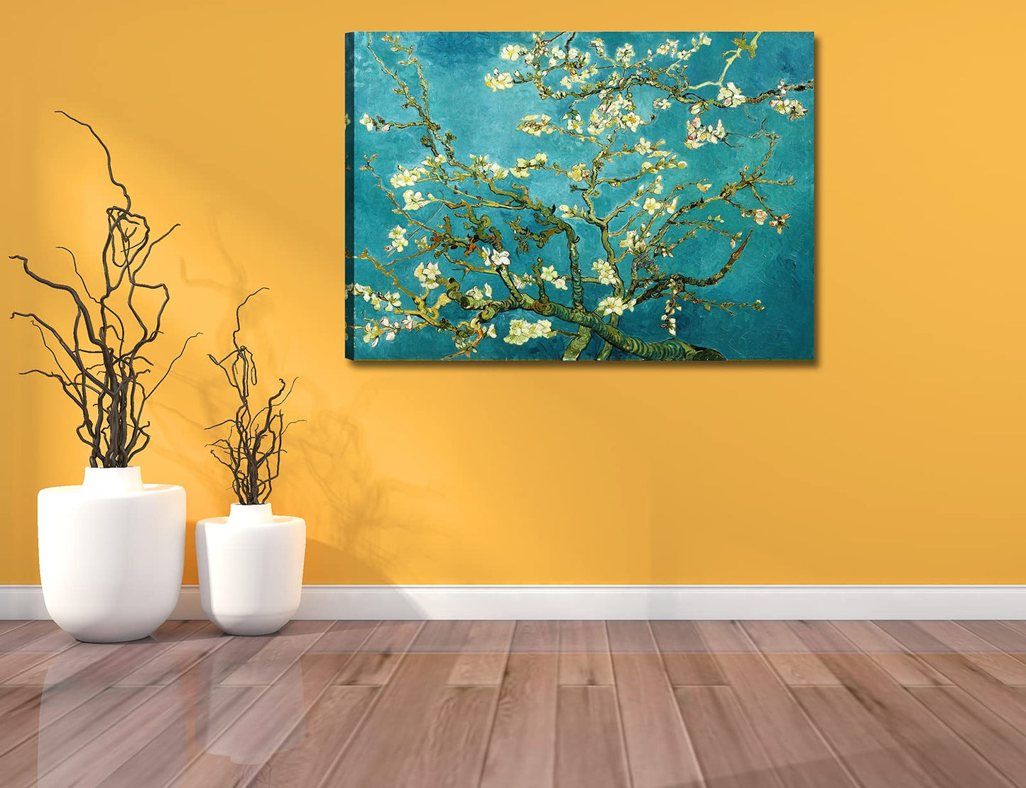 dgbtcart Large Water Lilies by Claude Monet Canvas Wall Art Classic Artwork Painting Print for Living Room Bedroom Office Wall Decor-24 x36