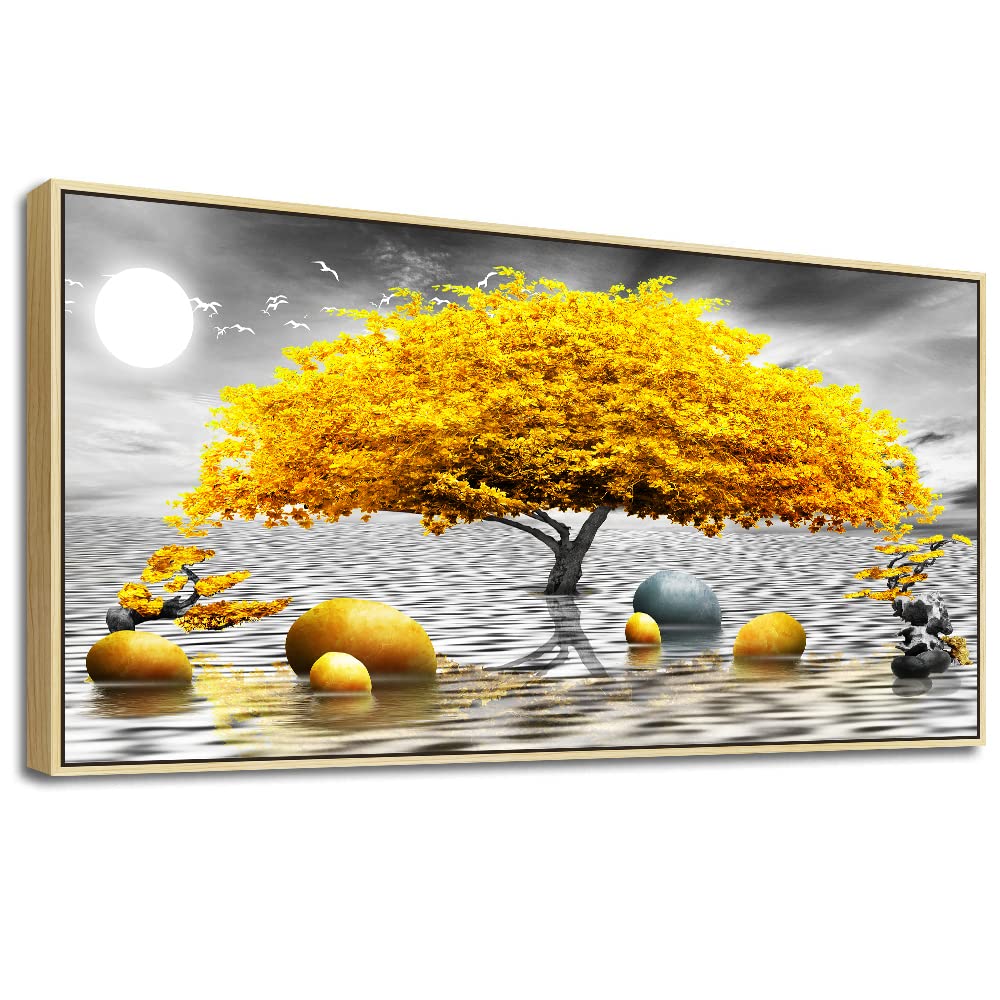 Wall Decorations For Living Room Large Canvas Wall Art For Bedroom Modern Fashion Office Wall Decor Pictures Wall Artwork Blue Sun Beach Grass Ocean Landscape Paintings Canvas Art Prints Home Decor