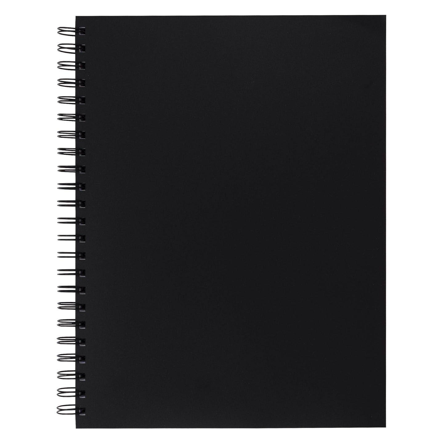 UCreate Poly Cover Sketch Book, Heavyweight, 6" x 9", Black, 75 Sheets