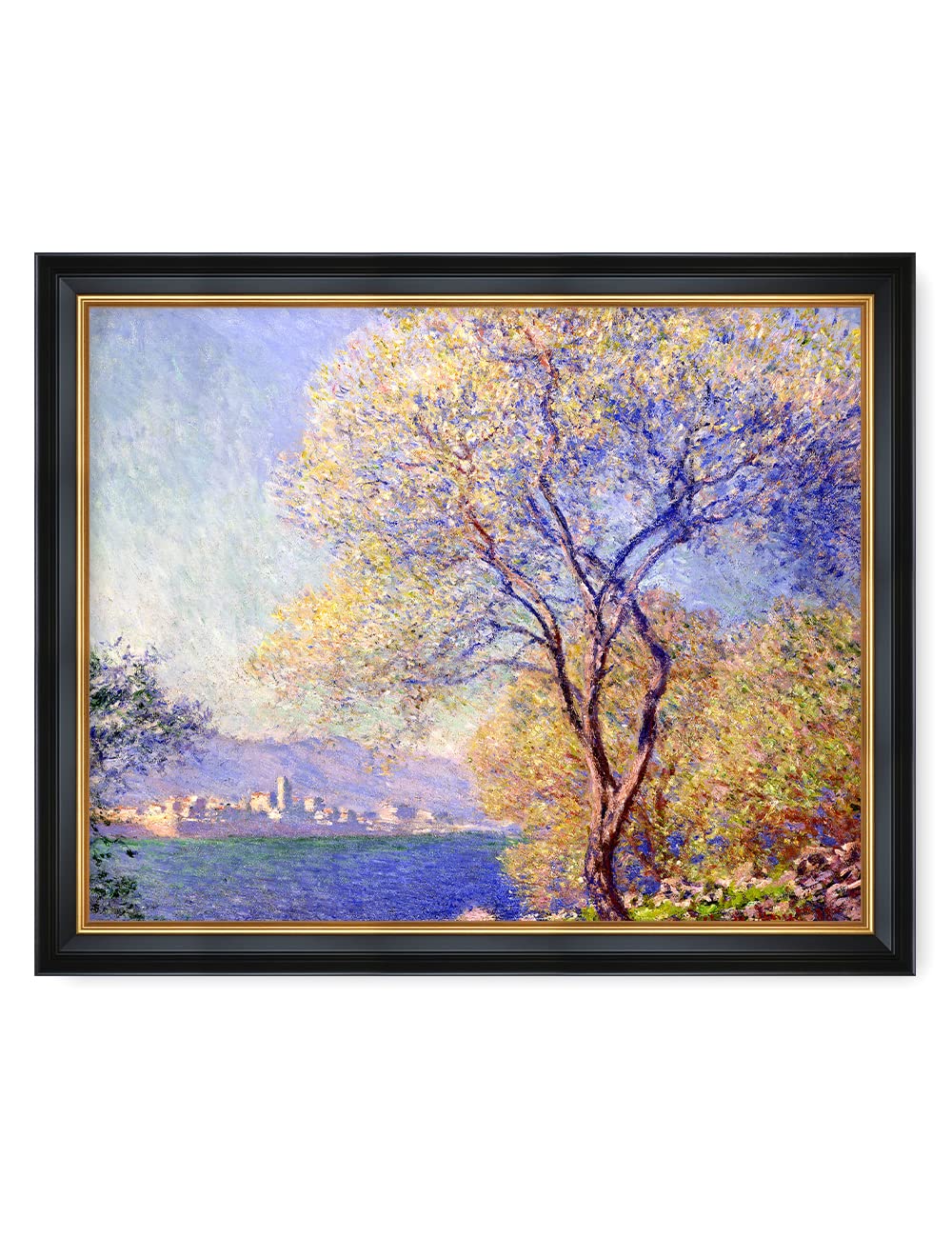 DECORARTS - Bouquet of Sunflowers Claude Monet Art Reproduction. Giclee Print& Museum Quality Framed Art for Wall Decor. Framed size: 26x22