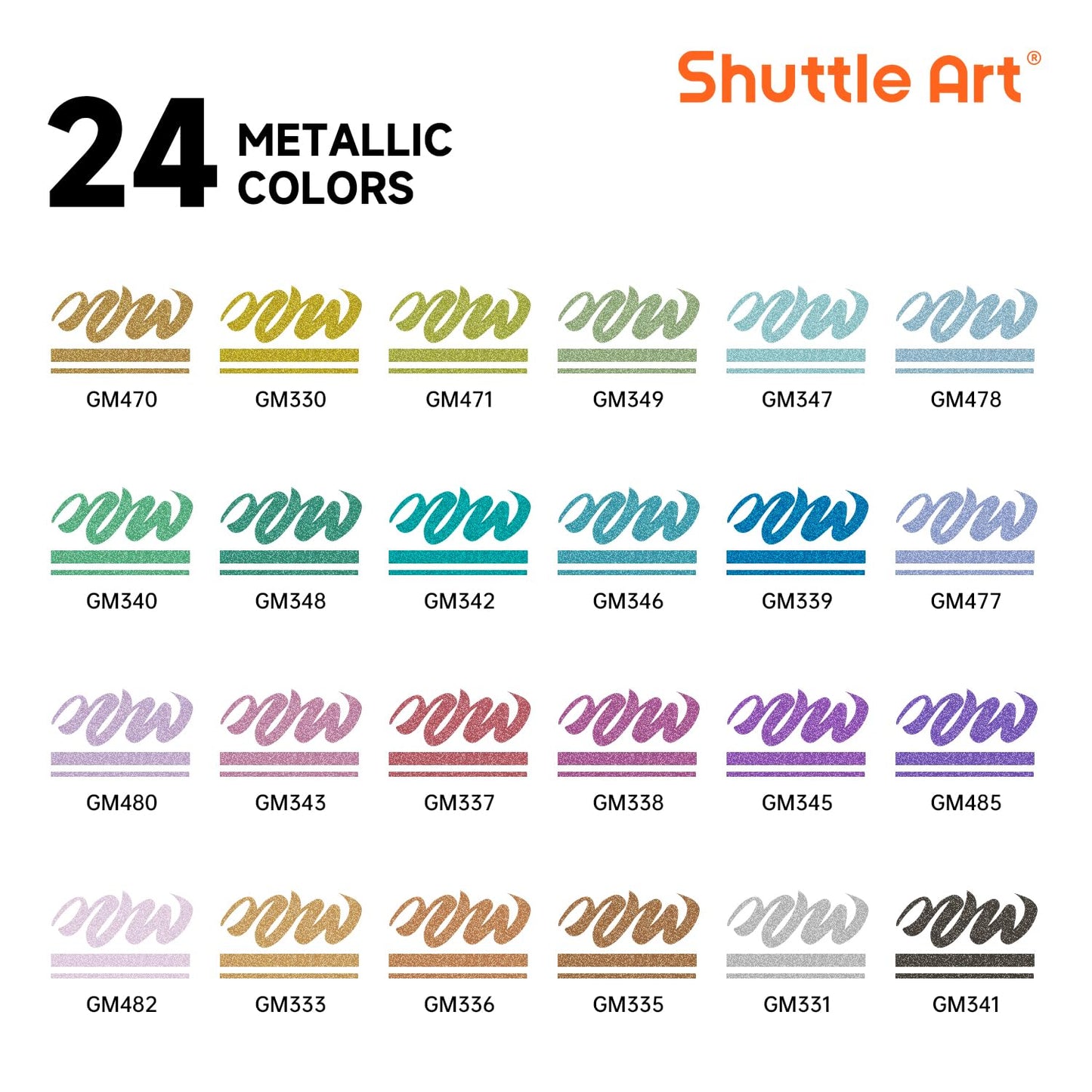 Shuttle Art Automatic Ink Control Acrylic Paint Markers, 60 Colors Brush Tip Acrylic Paint Pens for Rock Painting, Ceramic, Wood, Canvas, Glass, Stone, Fabric, Card Making, DIY & Art Supplies