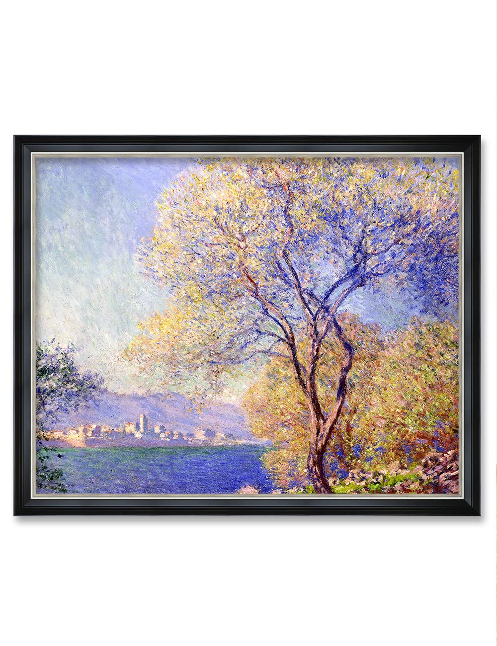 DECORARTS - Bouquet of Sunflowers Claude Monet Art Reproduction. Giclee Print& Museum Quality Framed Art for Wall Decor. Framed size: 26x22