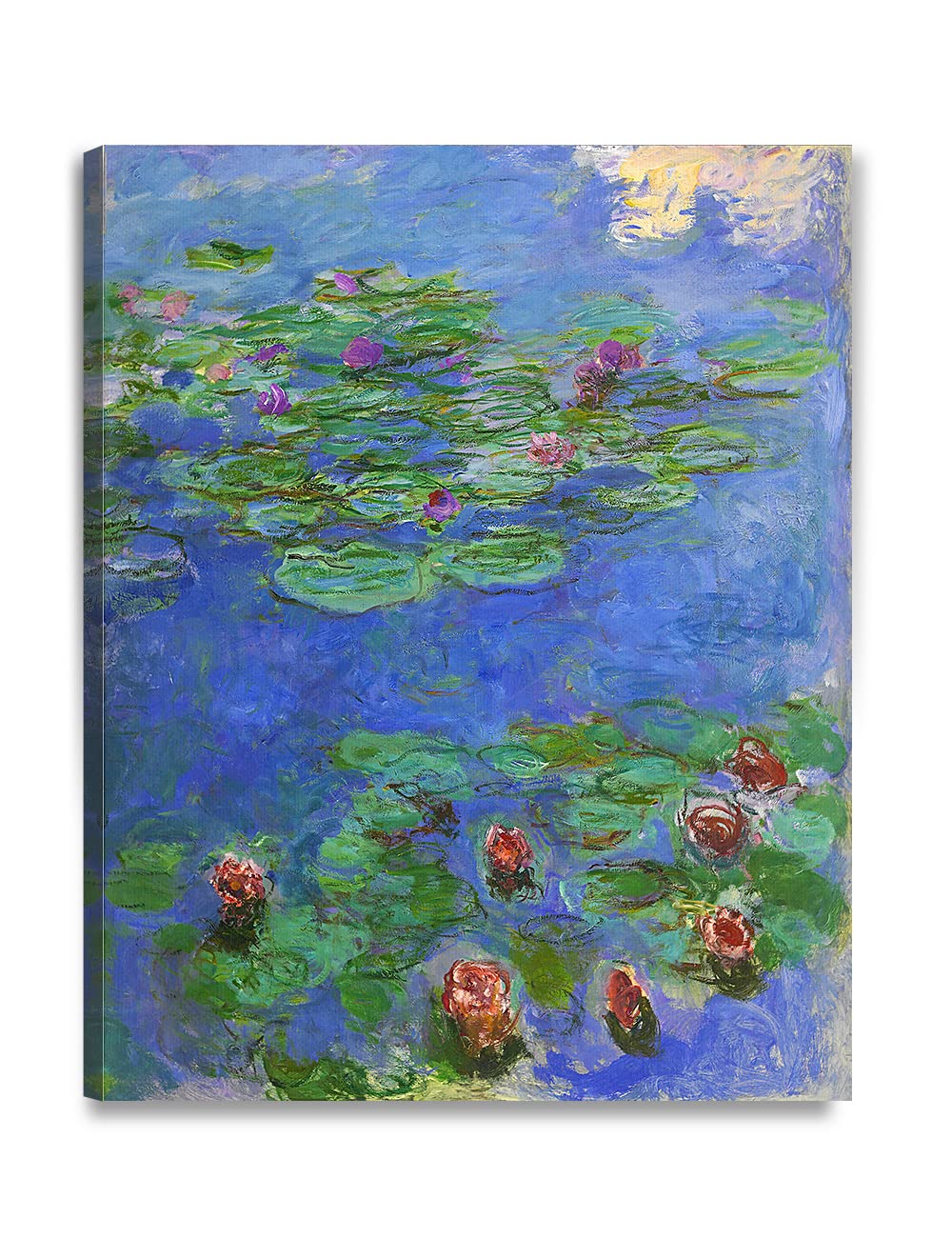 DECORARTS - Bouquet of Sunflowers Claude Monet Art Reproduction. Giclee Print& Museum Quality Framed Art for Wall Decor. Framed size: 26x22