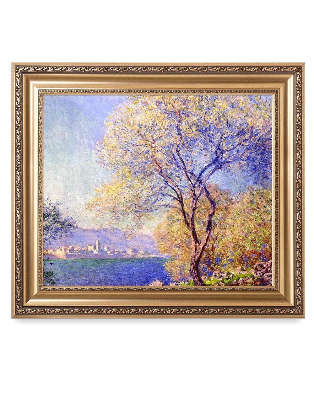 DECORARTS - Bouquet of Sunflowers Claude Monet Art Reproduction. Giclee Print& Museum Quality Framed Art for Wall Decor. Framed size: 26x22