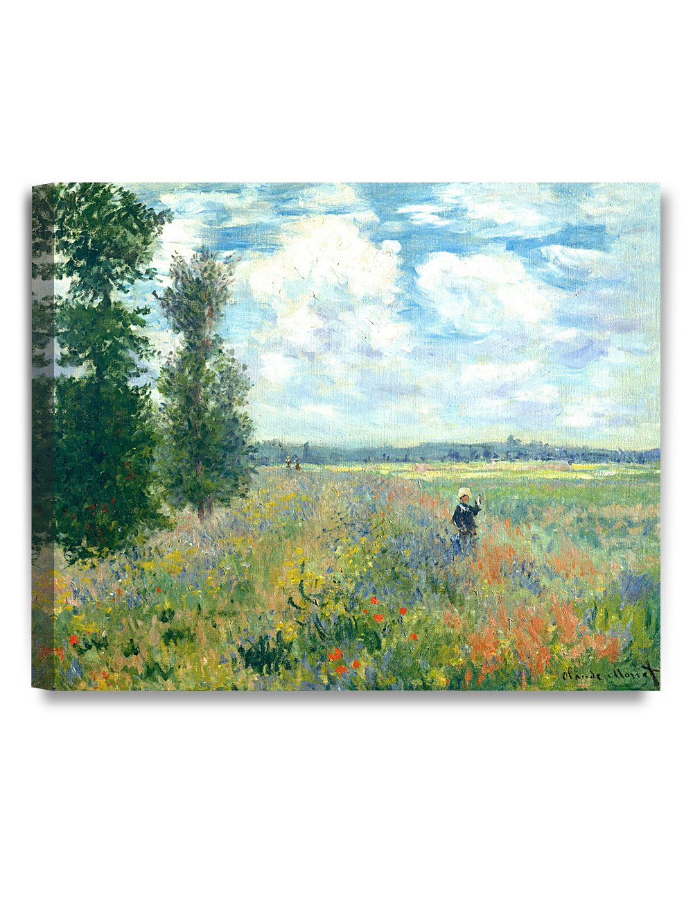 DECORARTS - Bouquet of Sunflowers Claude Monet Art Reproduction. Giclee Print& Museum Quality Framed Art for Wall Decor. Framed size: 26x22