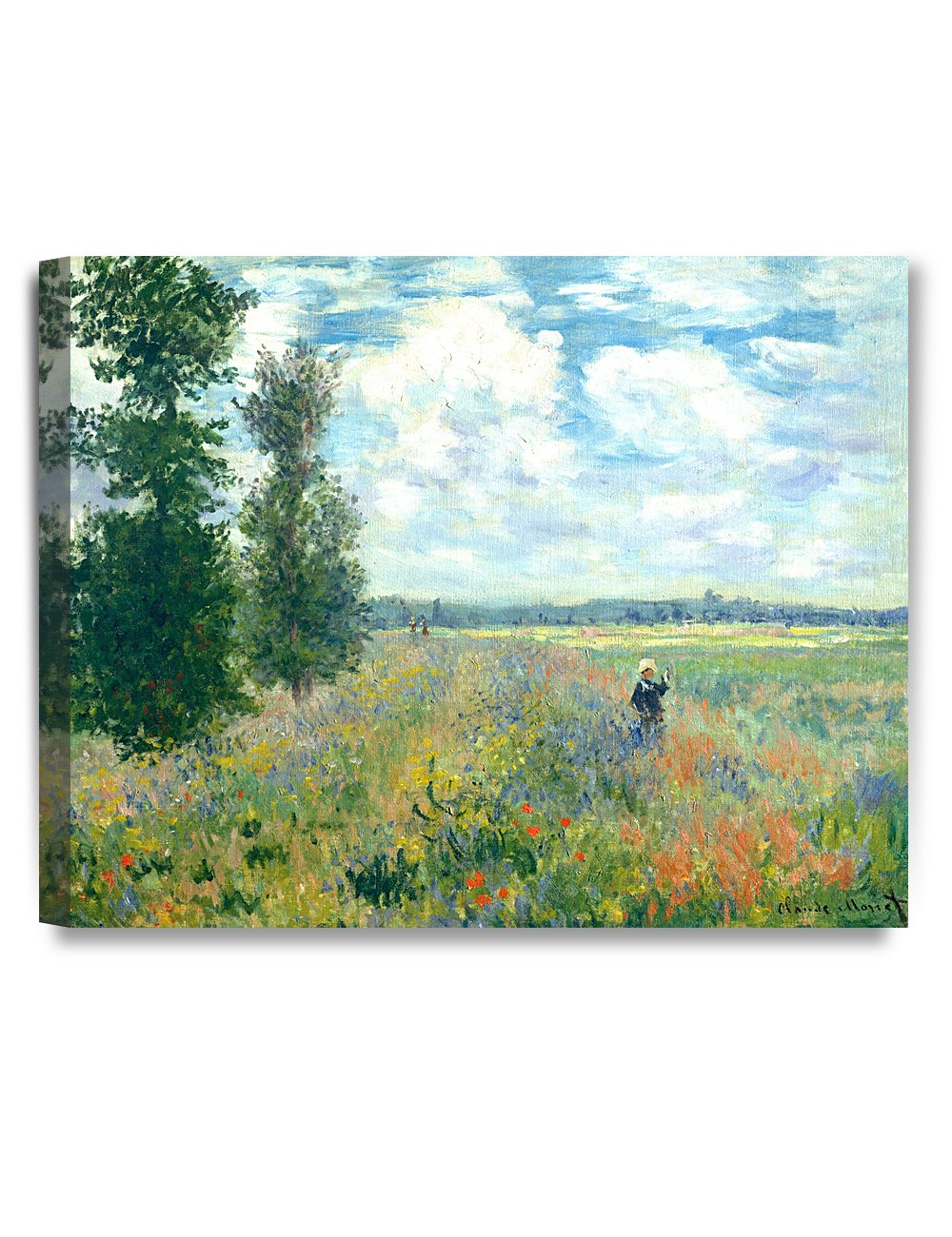 DECORARTS - Bouquet of Sunflowers Claude Monet Art Reproduction. Giclee Print& Museum Quality Framed Art for Wall Decor. Framed size: 26x22