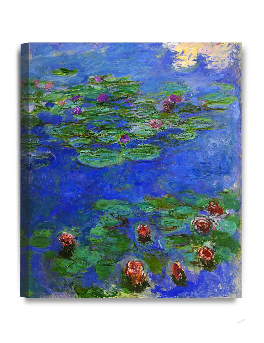 DECORARTS - Bouquet of Sunflowers Claude Monet Art Reproduction. Giclee Print& Museum Quality Framed Art for Wall Decor. Framed size: 26x22