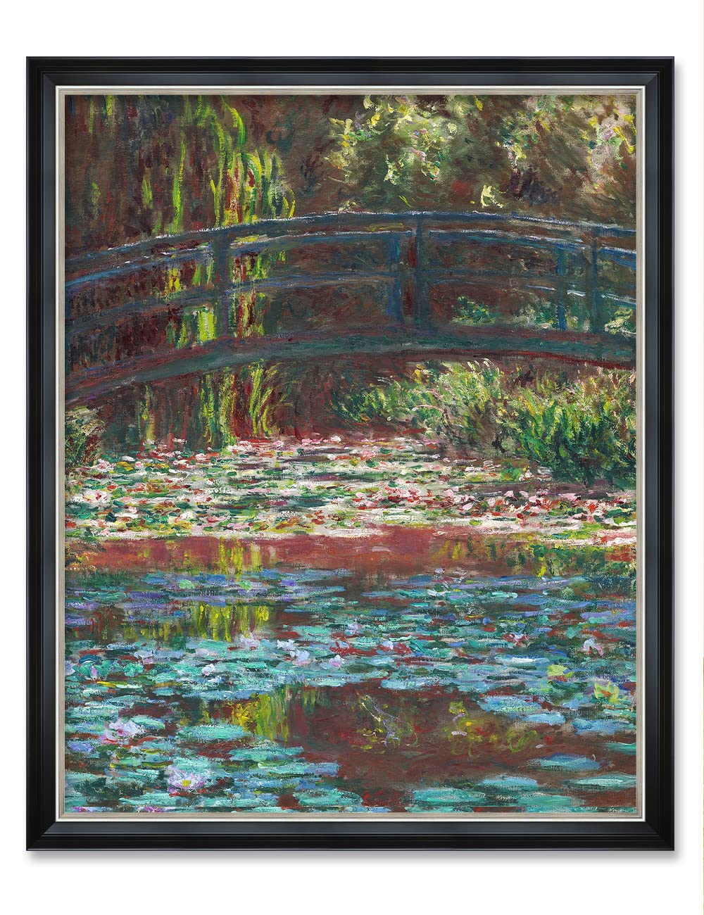 DECORARTS - Bouquet of Sunflowers Claude Monet Art Reproduction. Giclee Print& Museum Quality Framed Art for Wall Decor. Framed size: 26x22