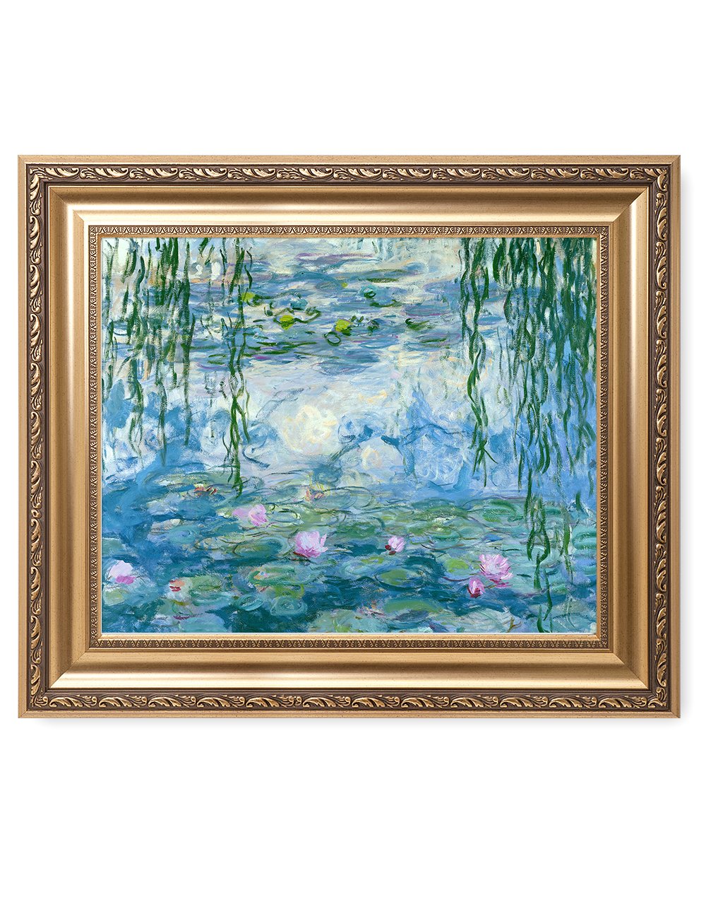 DECORARTS - Bouquet of Sunflowers Claude Monet Art Reproduction. Giclee Print& Museum Quality Framed Art for Wall Decor. Framed size: 26x22