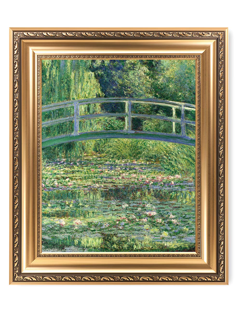 DECORARTS - Bouquet of Sunflowers Claude Monet Art Reproduction. Giclee Print& Museum Quality Framed Art for Wall Decor. Framed size: 26x22