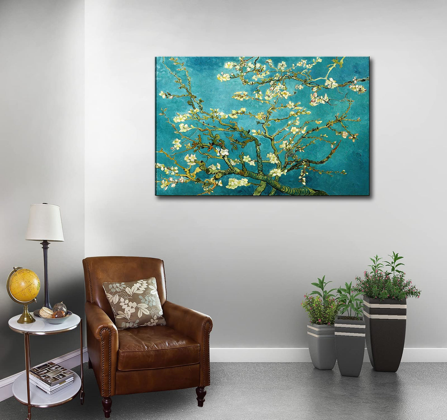 dgbtcart Large Water Lilies by Claude Monet Canvas Wall Art Classic Artwork Painting Print for Living Room Bedroom Office Wall Decor-24 x36