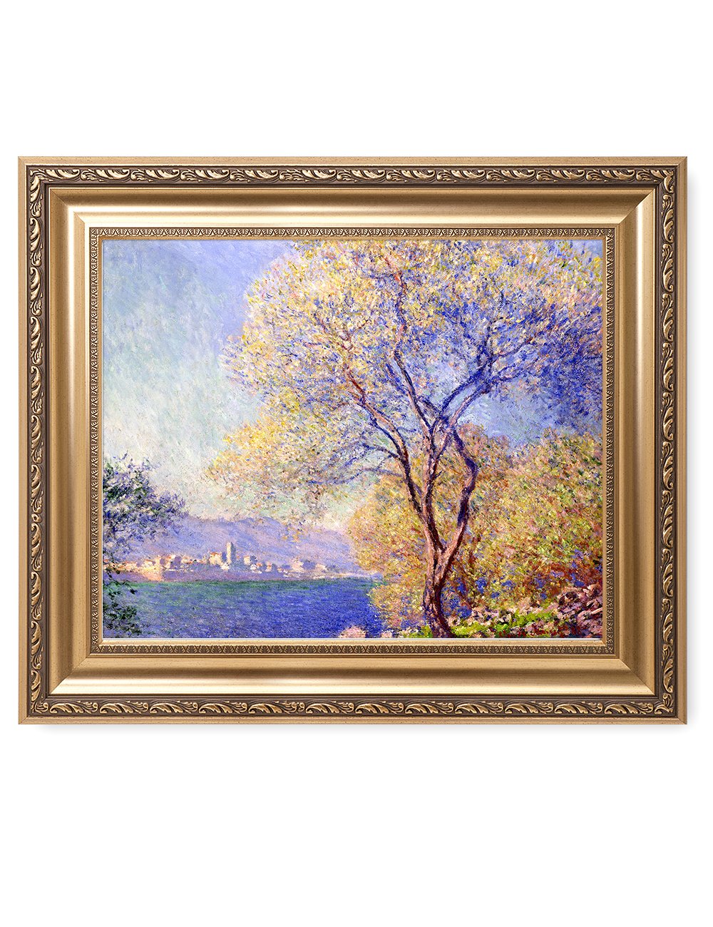 DECORARTS - Bouquet of Sunflowers Claude Monet Art Reproduction. Giclee Print& Museum Quality Framed Art for Wall Decor. Framed size: 26x22