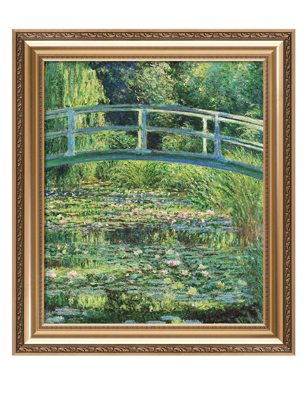 DECORARTS - Bouquet of Sunflowers Claude Monet Art Reproduction. Giclee Print& Museum Quality Framed Art for Wall Decor. Framed size: 26x22