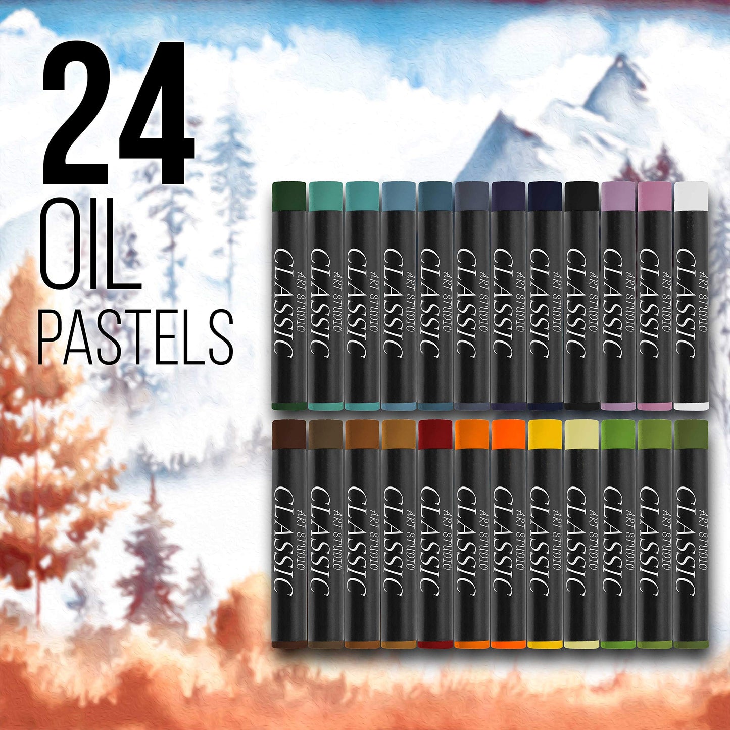 163-Piece Deluxe Art Supply Set with Paints, Pastels, Pencils, Easel, and Sketch Pads